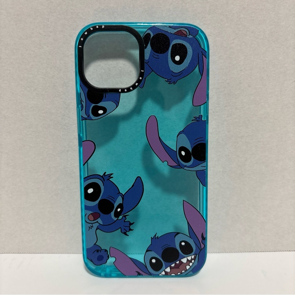 Disney Stitch Blue Apple iPhone 13 Case